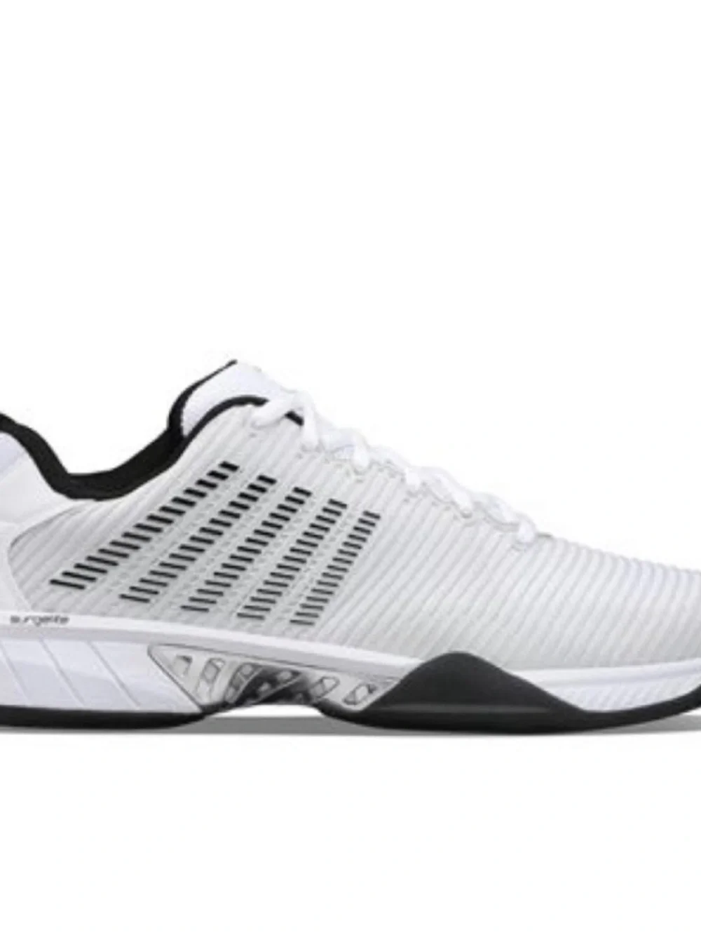 Men’s Kswiss hyper court express grey/white/black size 13